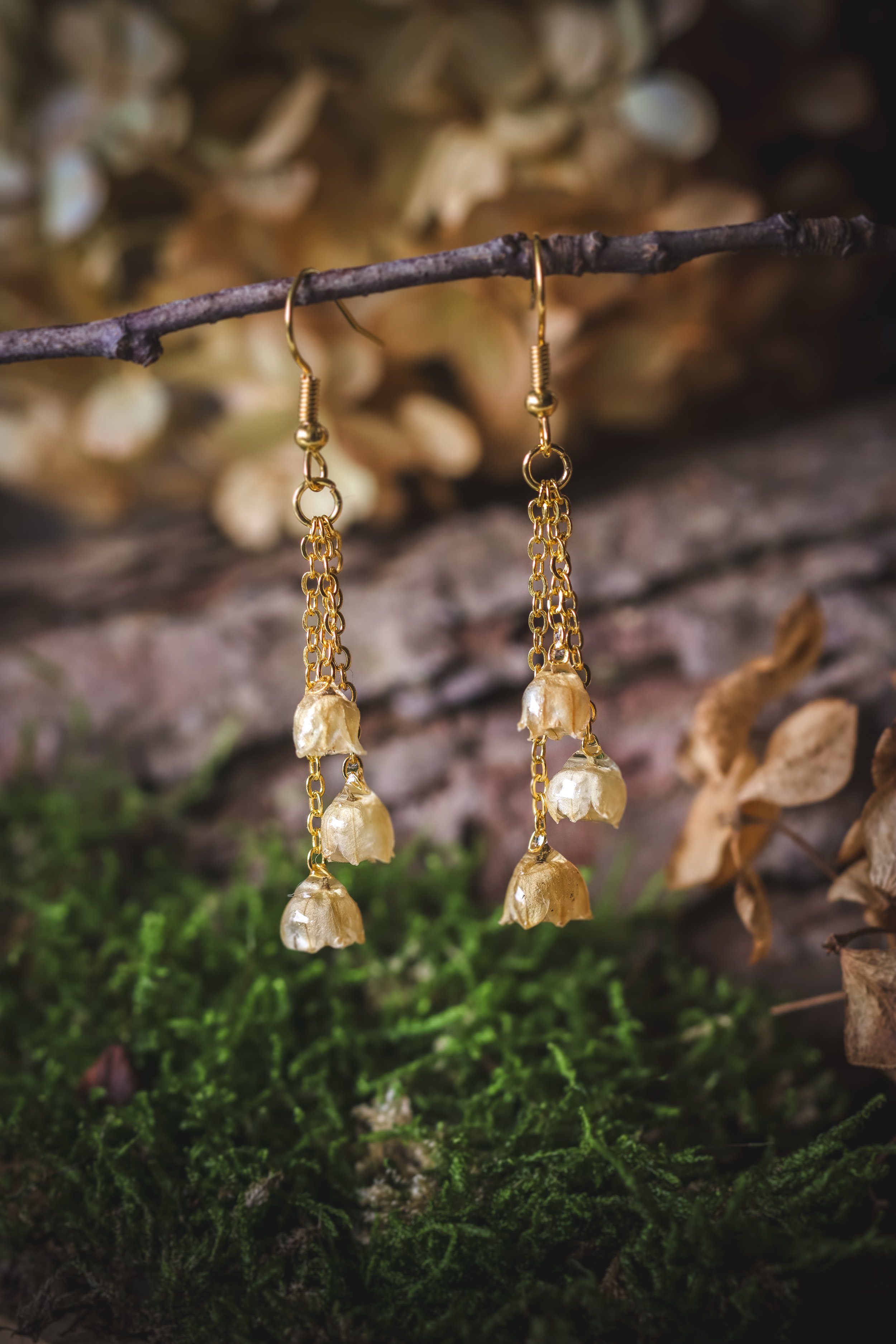 Lily of the Valley Earrings