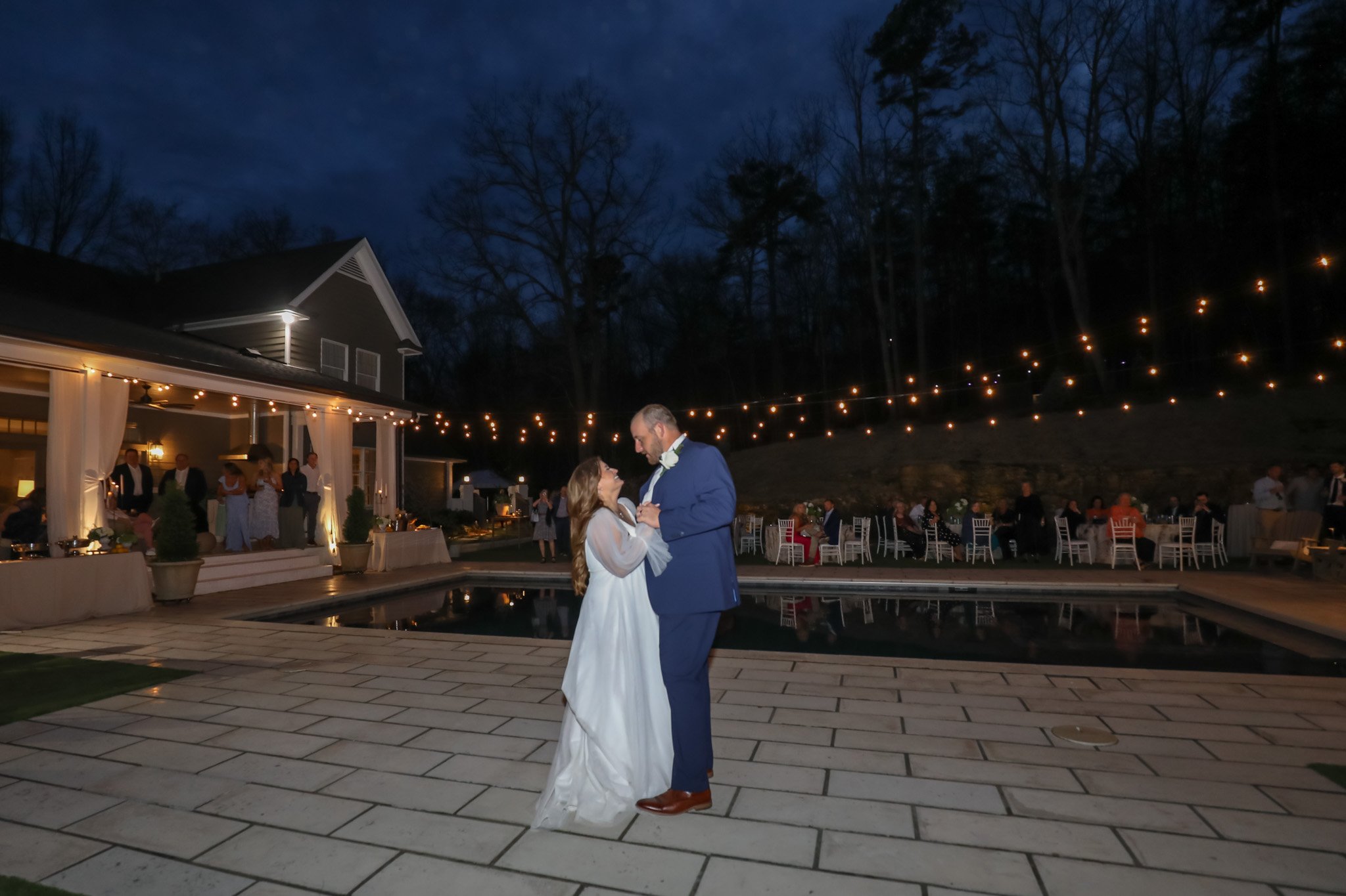 Romantic first dance captured by Chattanooga wedding photographer