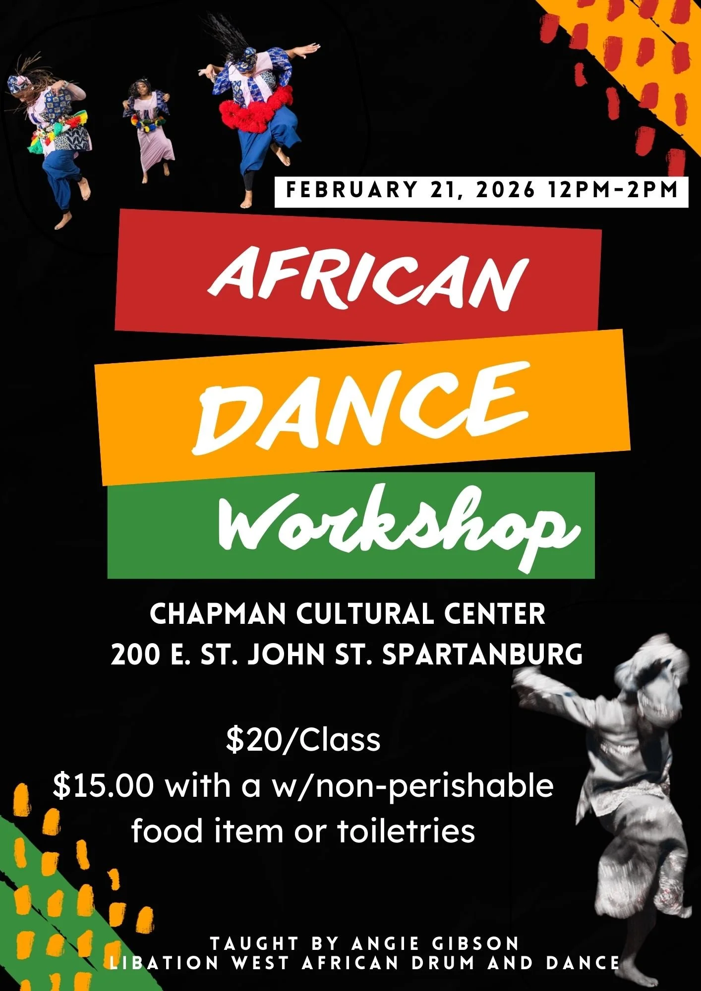 Black History Month African Dance Workshop