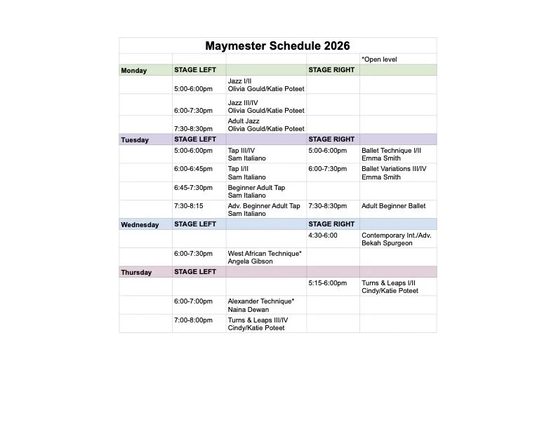 Maymester!
