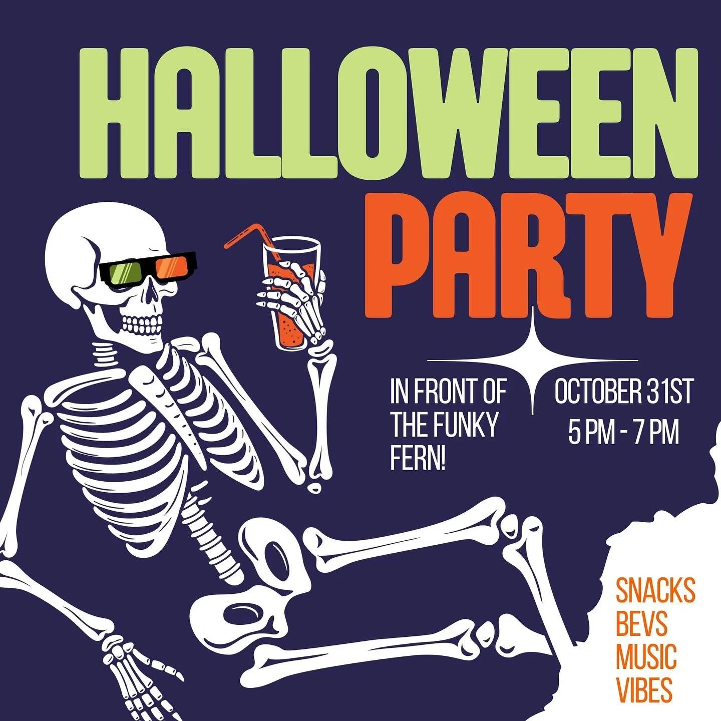 Come hang with us during Treats on the Street for some spooky fun vibes 👻