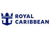Royal Caribbean logo with a crown and anchor symbol