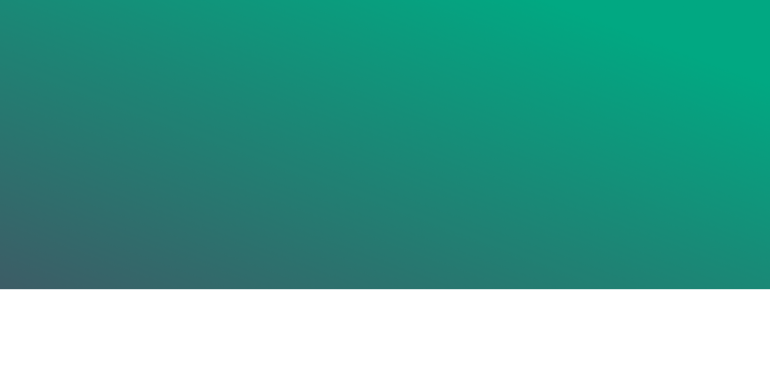 The image is a blurred gradient background with shades of green and teal.