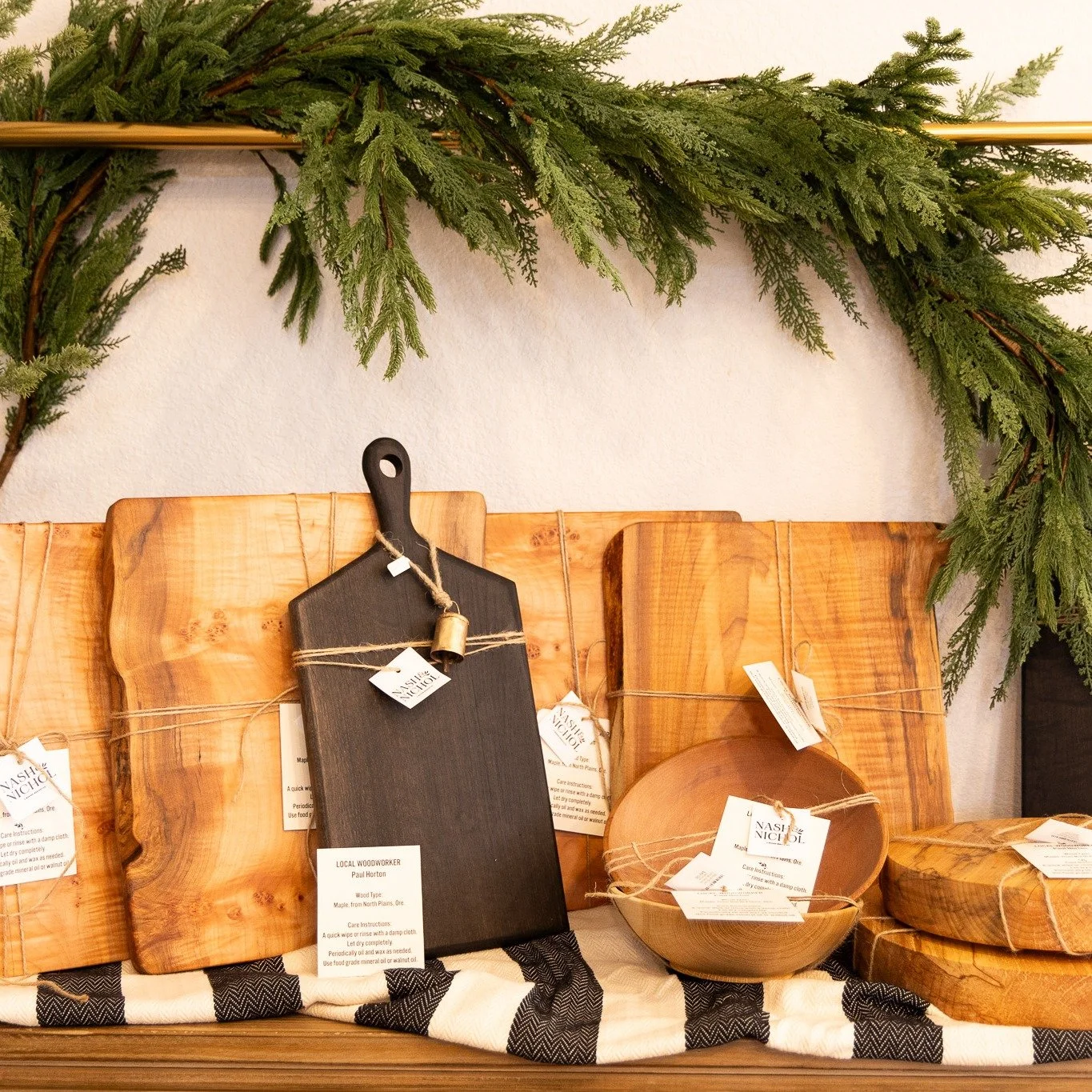 We've got gifts galore! From local makers and producers, to our own signature products, to things to fill your stockings, grab a basket and get what you need!