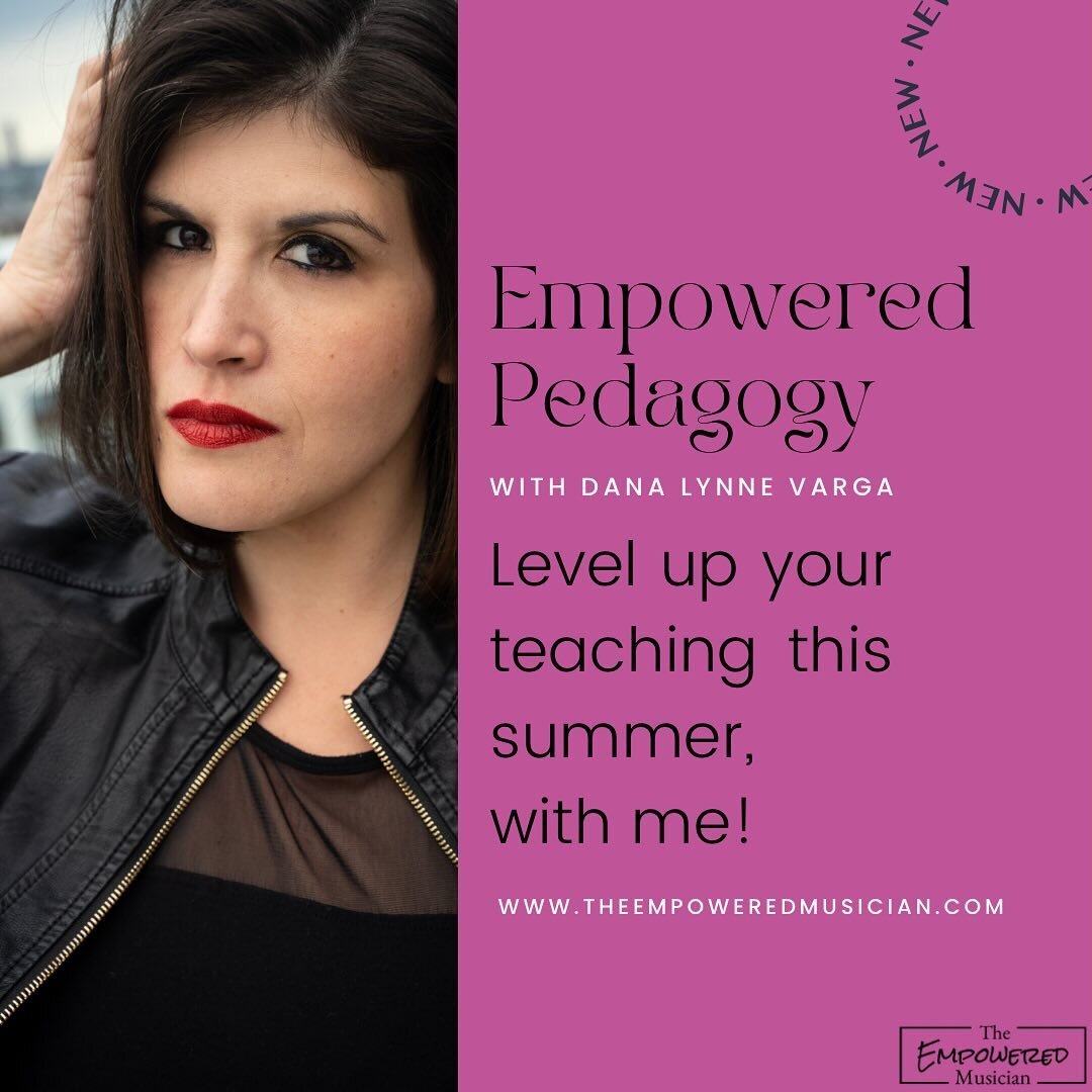 I am extremely pumped to announce that after many asks, I am finally offering a pedagogy course called Empowering Pedagogy in a virtual format this summer. This course will be *heavily* focused on applicable skills and exercises; you should be able t