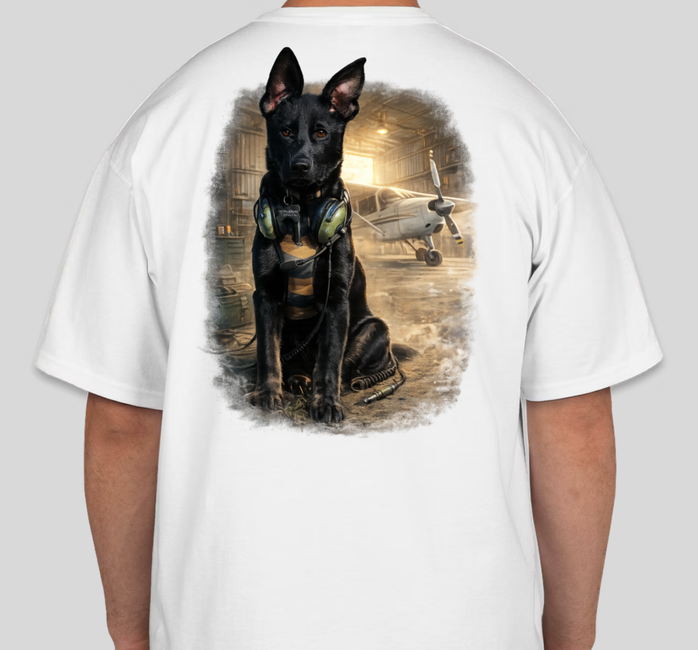 Hangar Dog Tshirt.png