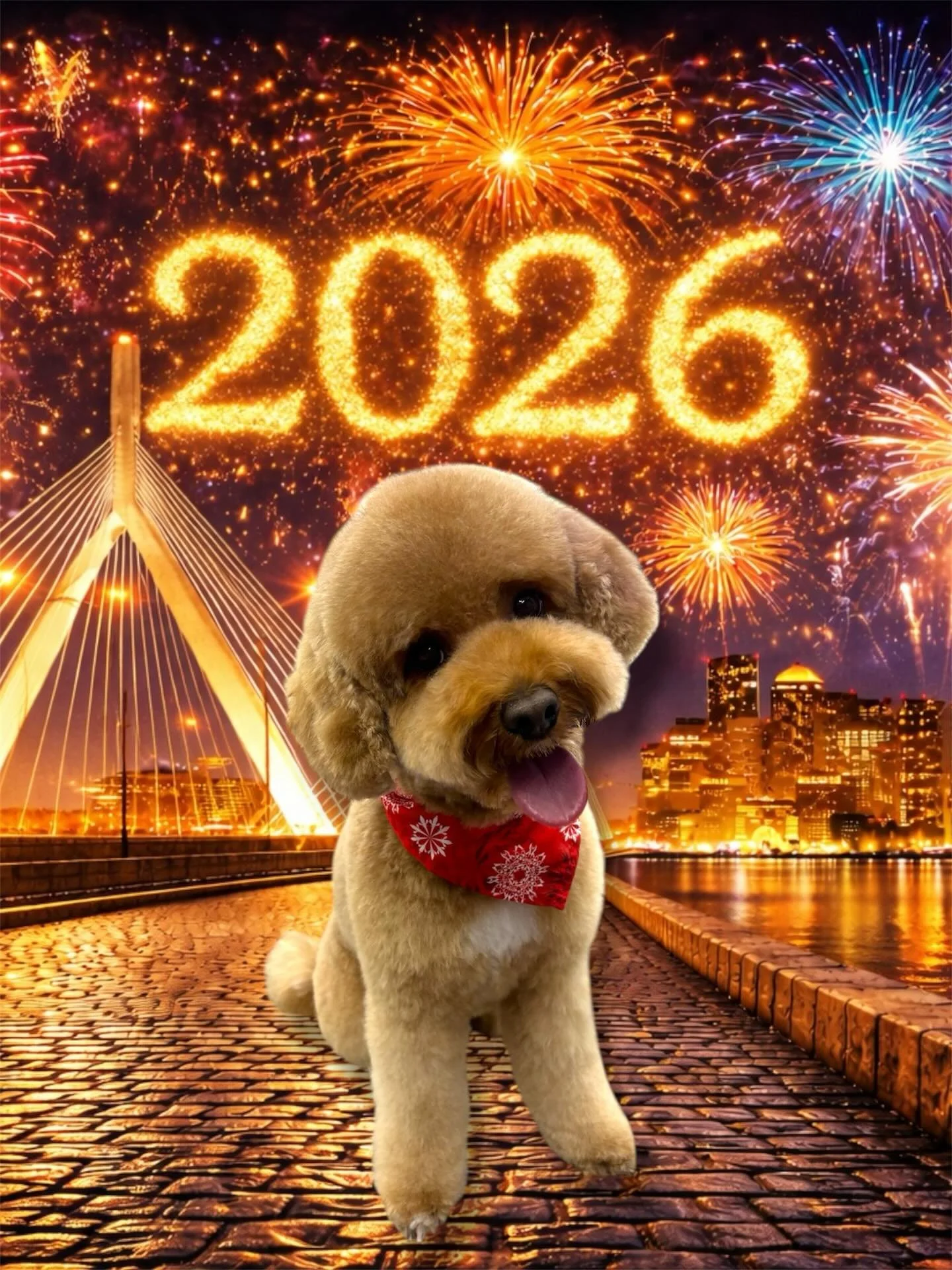 Wishing you and your fur babies a loving, happy, and healthy New Year! Thank you for being part of the Lux Fur family. #2026 #doggrooming #mobilepetgrooming