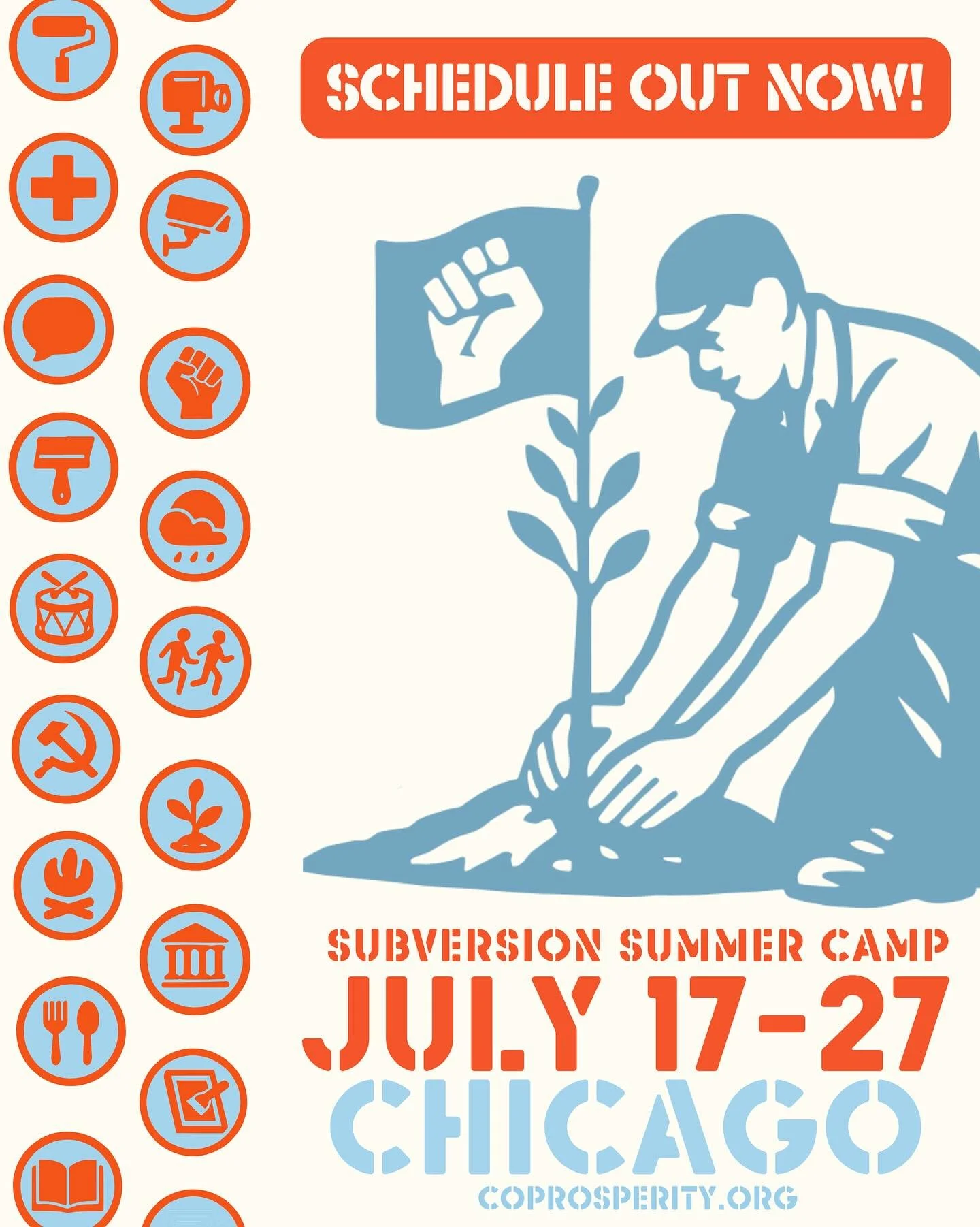 🚨 THE SCHEDULE FOR SUBVERSION SUMMER CAMP IS OUT NOW 🚨

subVersion Summer Camp is coming July 17&ndash;27 in Bridgeport and other locations around Chicago &mdash; and the full schedule is now live. Tap the link in our bio to explore ten days of fre