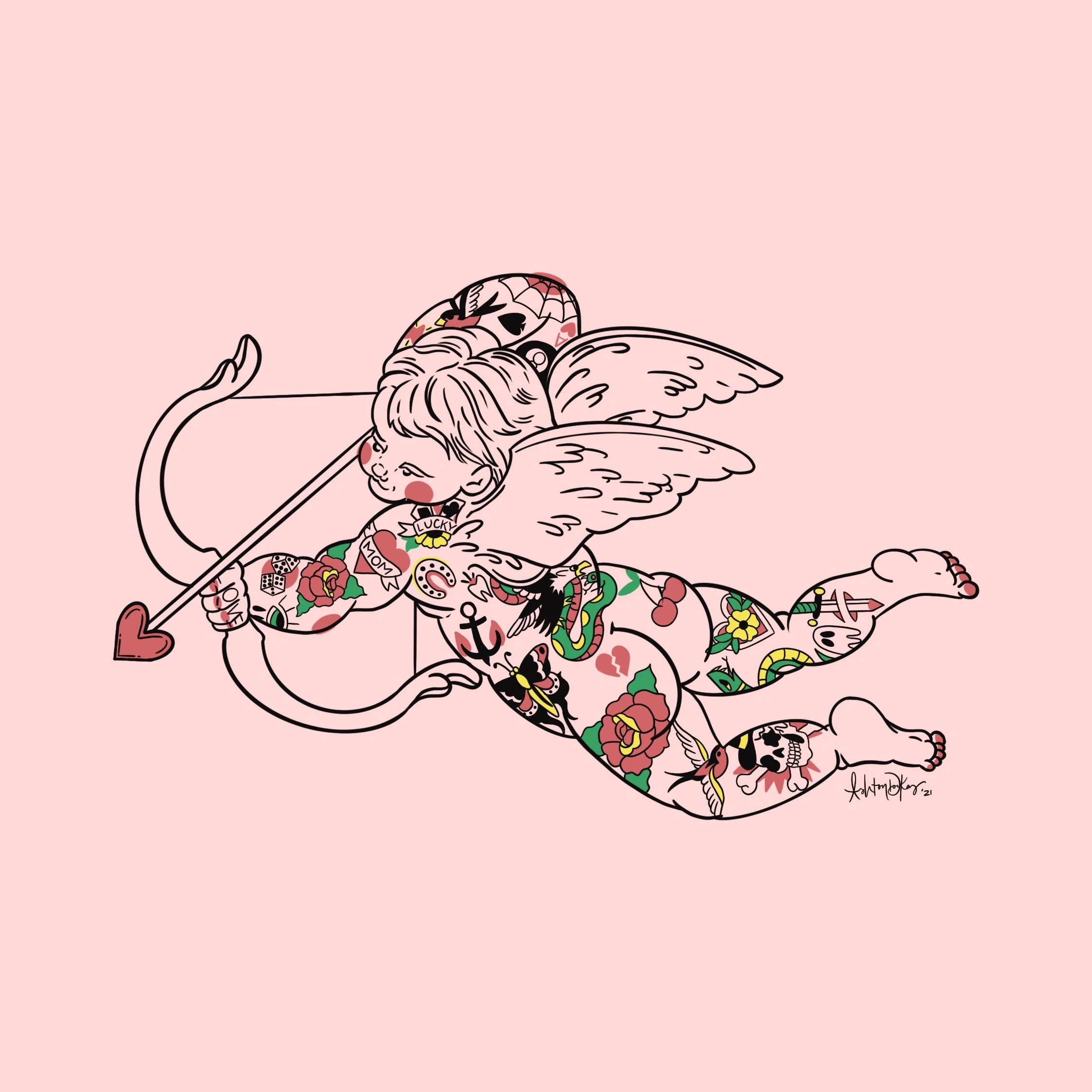 2021 Valentine with Half n' Half Riso