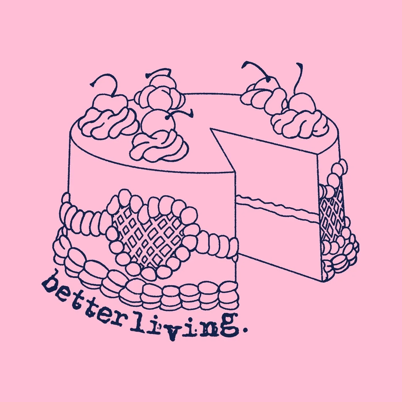 better living. Sticker Design