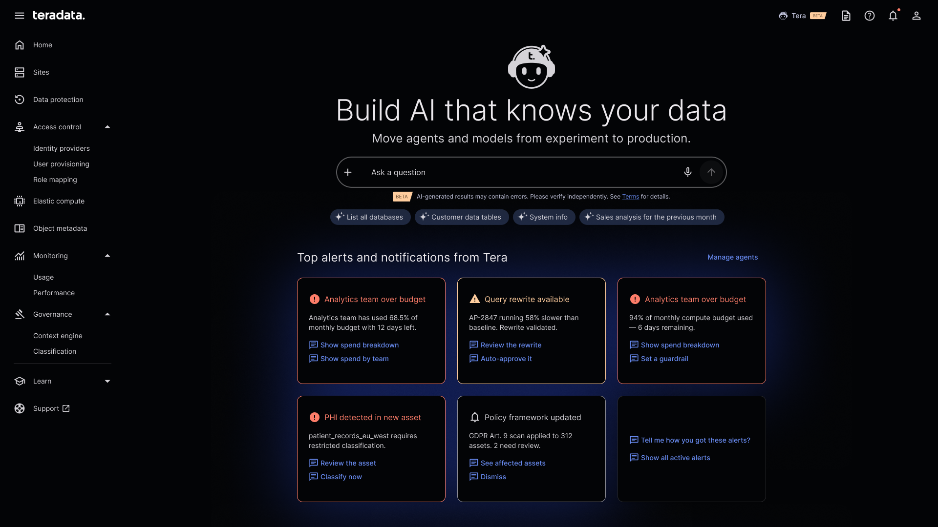 Autonomous Data Platform