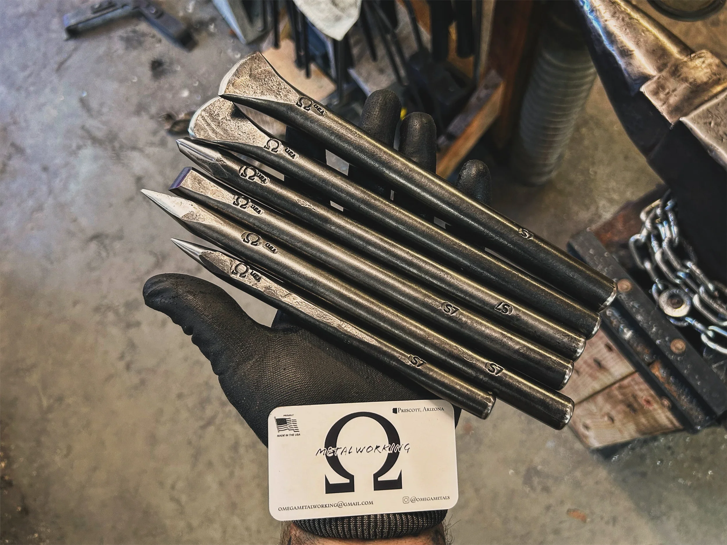 Blacksmith Hand Tool Kit - “The Essentials”