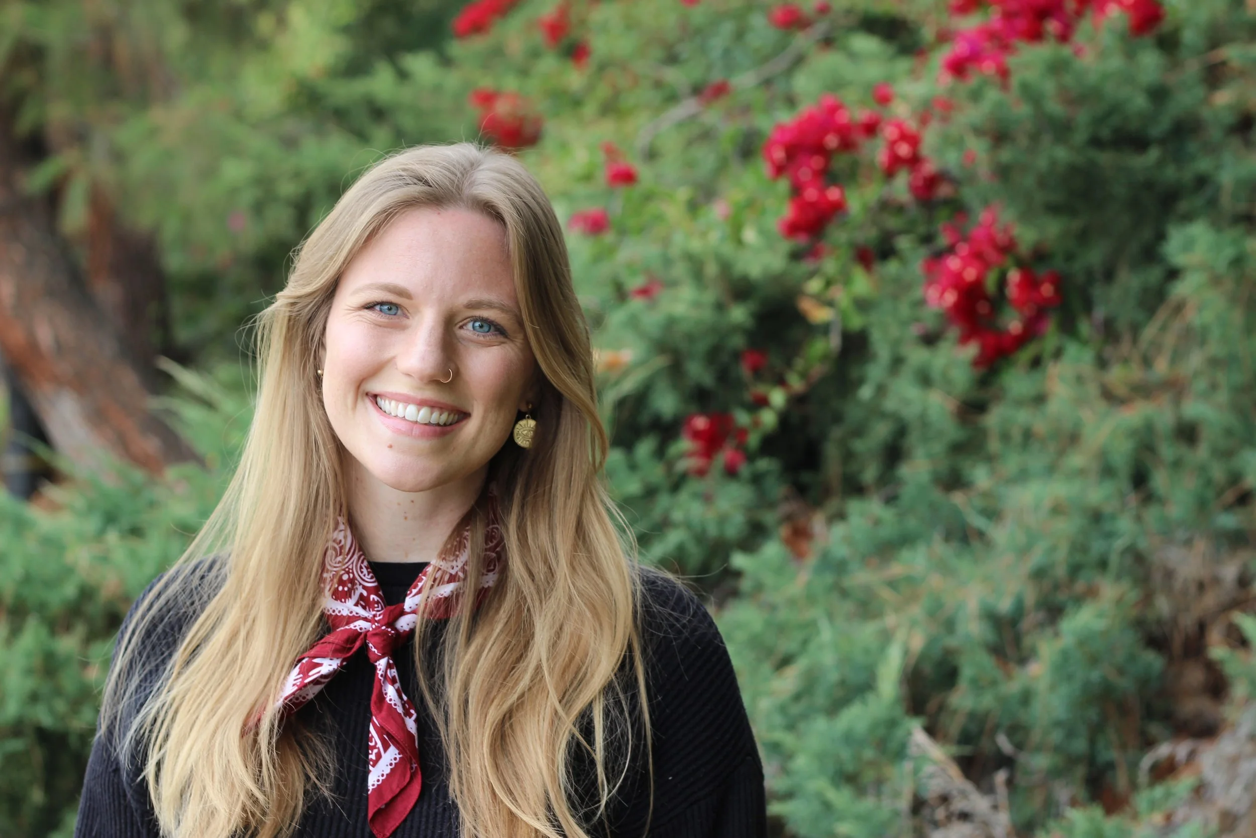Hannah Powell, licensed therapist specializing in EMDR and IFS informed therapy for women through telehealth.