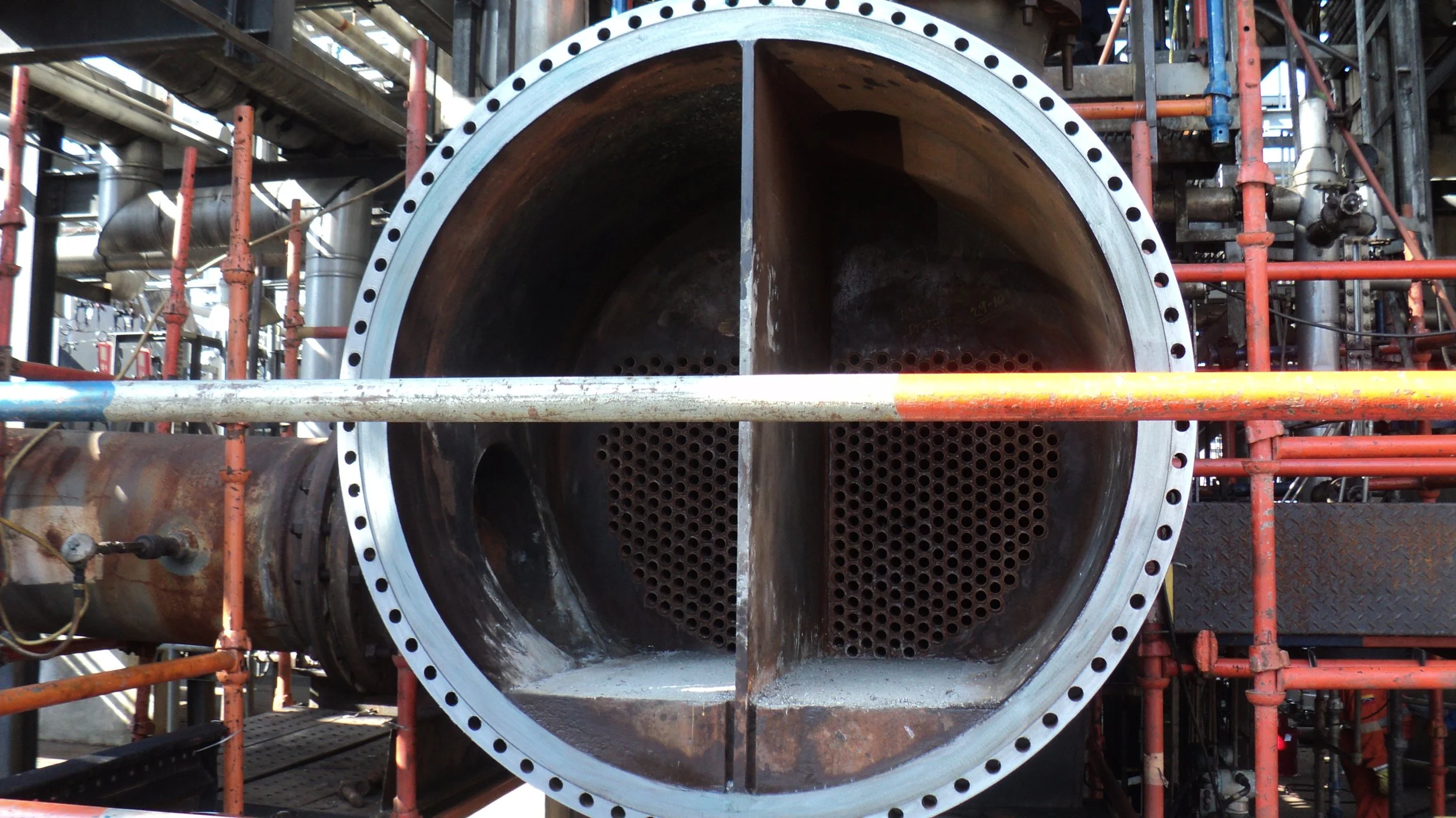 	
reentubado intercambiadores de calor petropiar