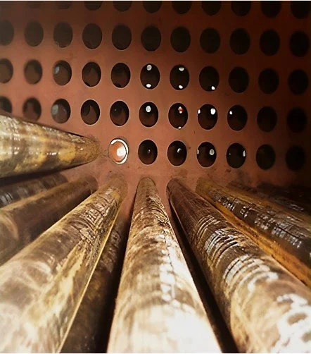 reentubado equipo intercambiadores de calor.