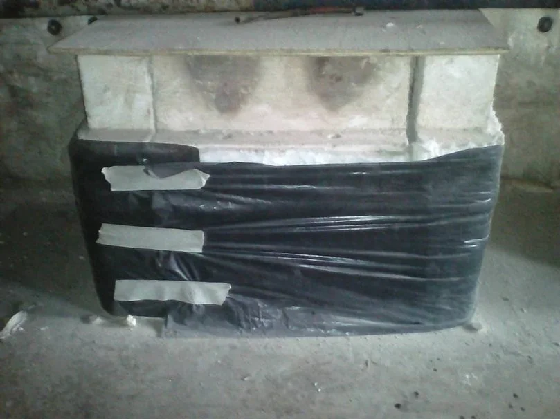 trabajos de reparacion interior horno caldera refineria