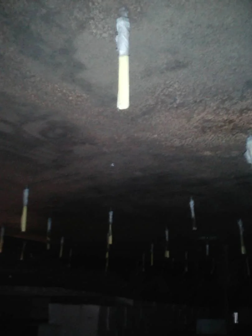 trabajos de reparacion interior horno caldera refineria