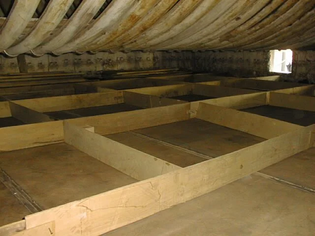 Enconfrado, marco de madera horno