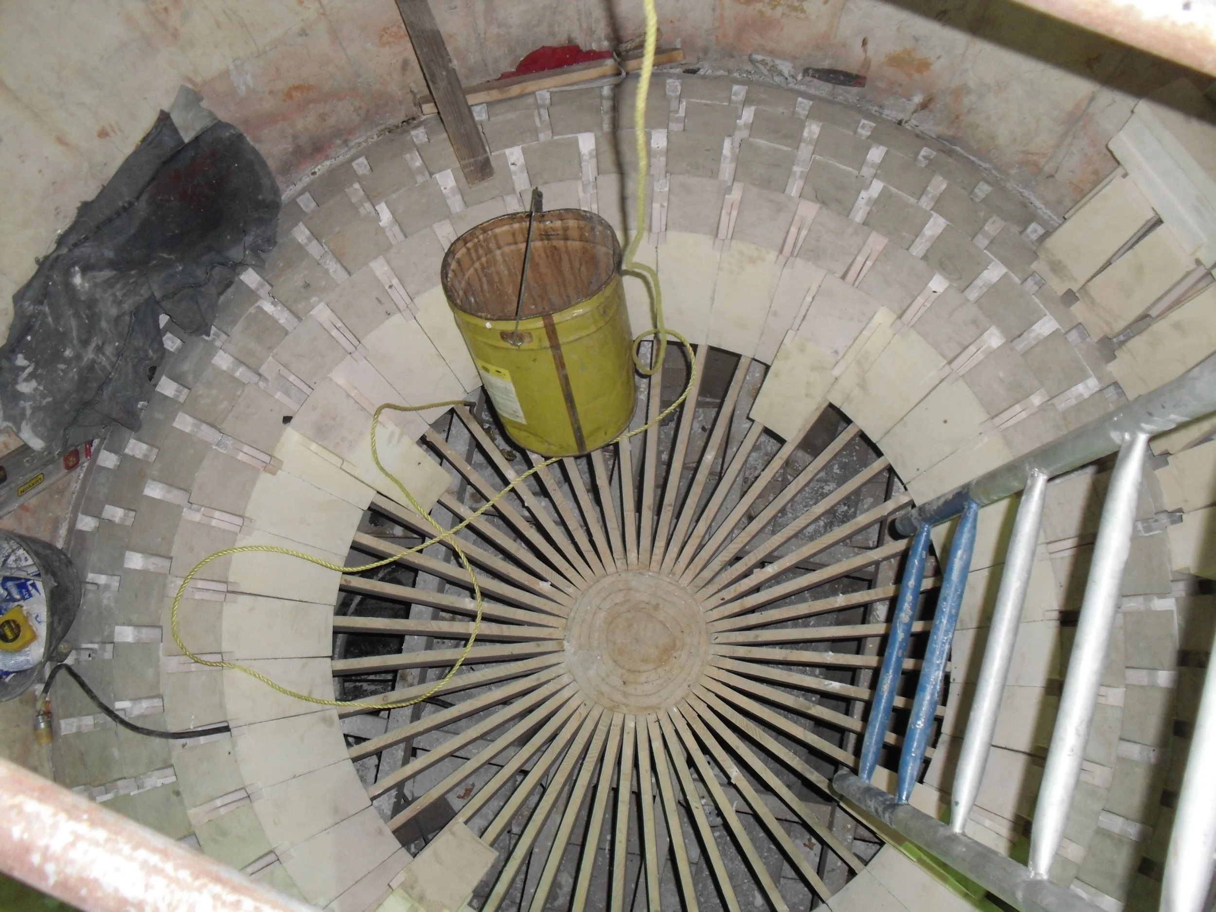 instalacion de piezas especiales en cap del reformador secundario