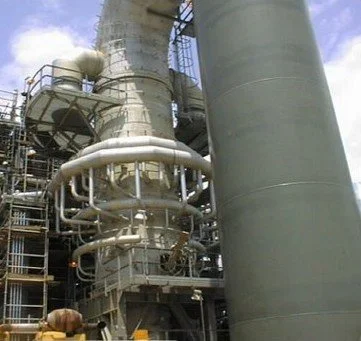 planta industrial en refineria