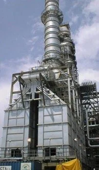 	
planta industrial en refineria