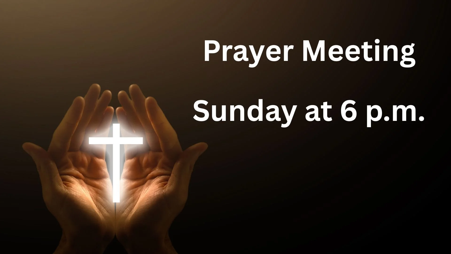 There is power when God&rsquo;s people pray.
Join us Sunday night as we lift our hands and hearts to Jesus through song and prayer.