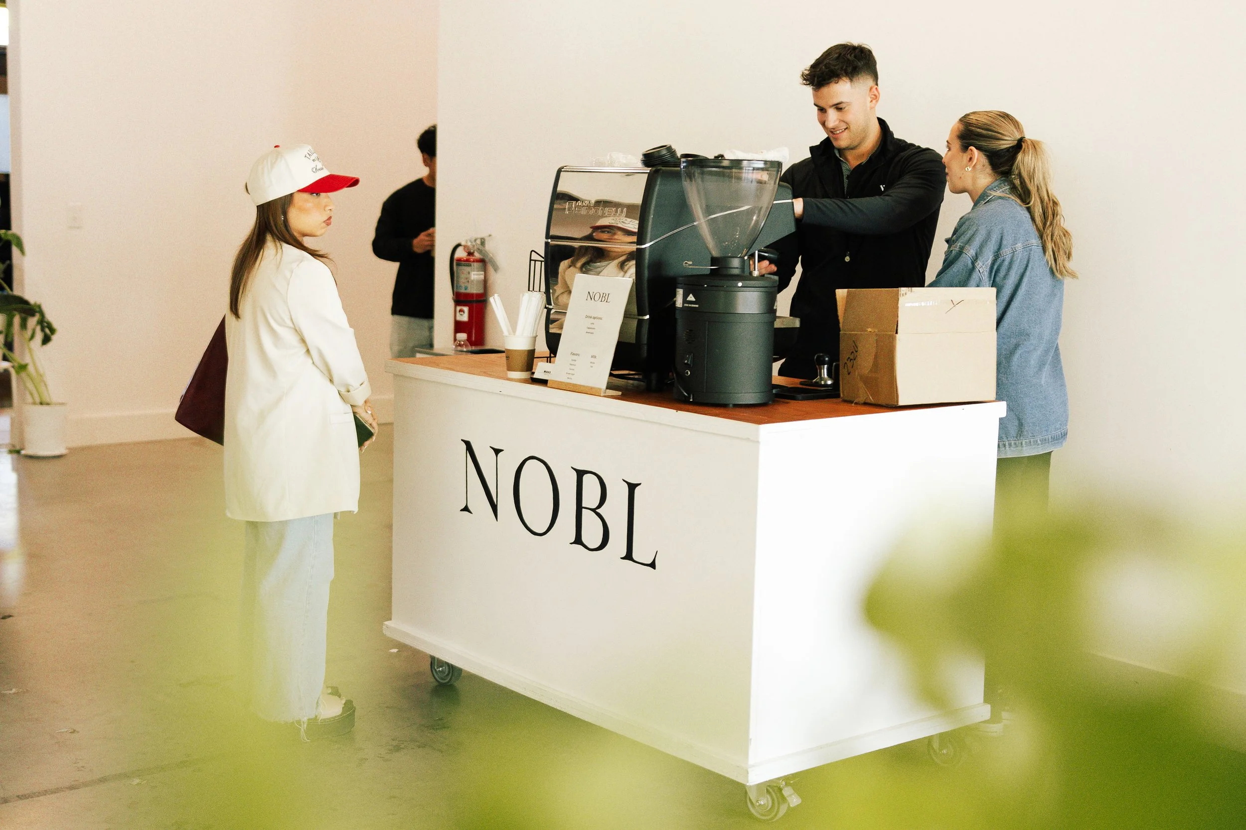 mobile coffee cart in arlington