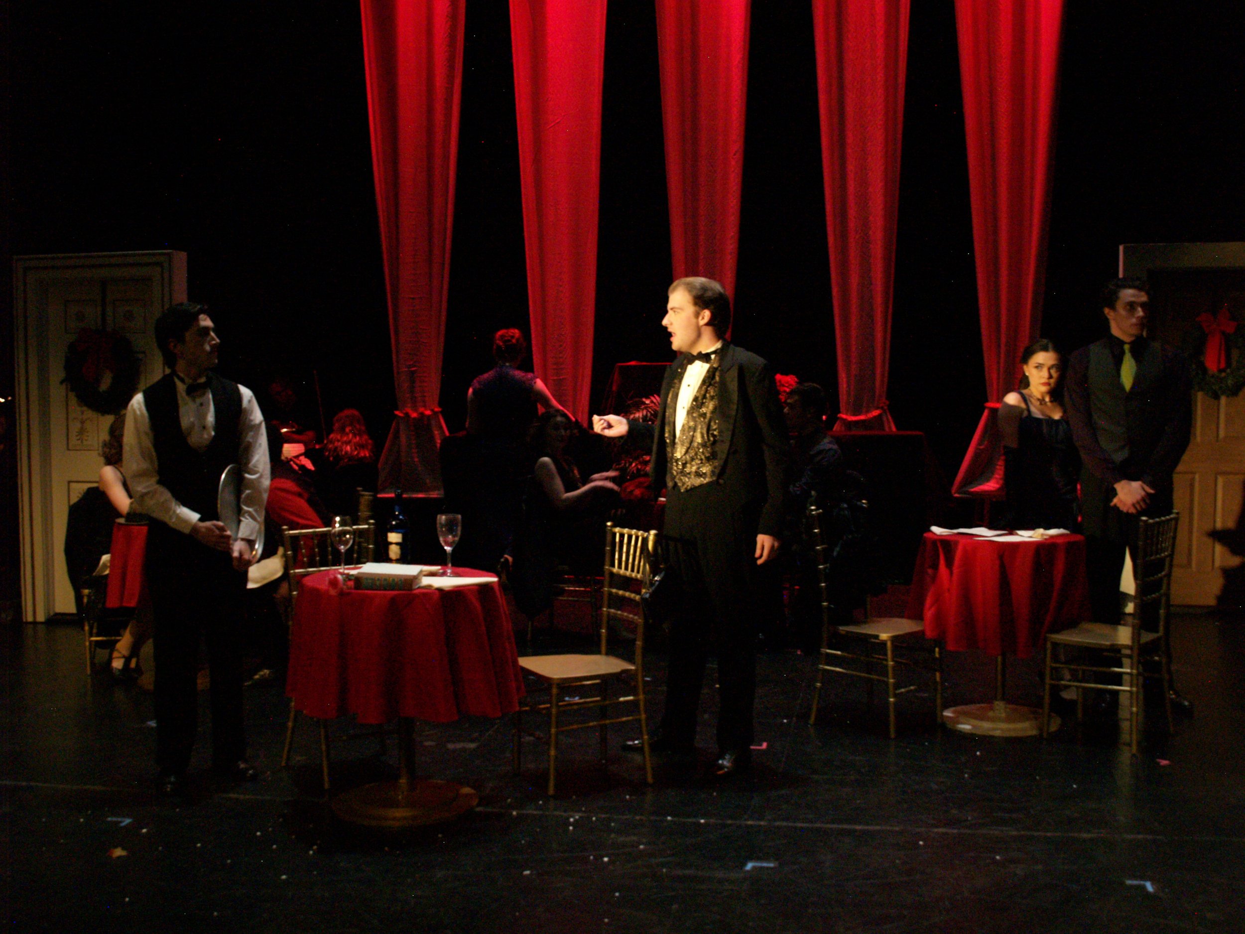 November 2022 - Colin sung "A Romantic Atmosphere" as the Waiter in addition to being a part of the ensemble in "She Loves Me" at The Hartt School, directed by Janelle Robinson.