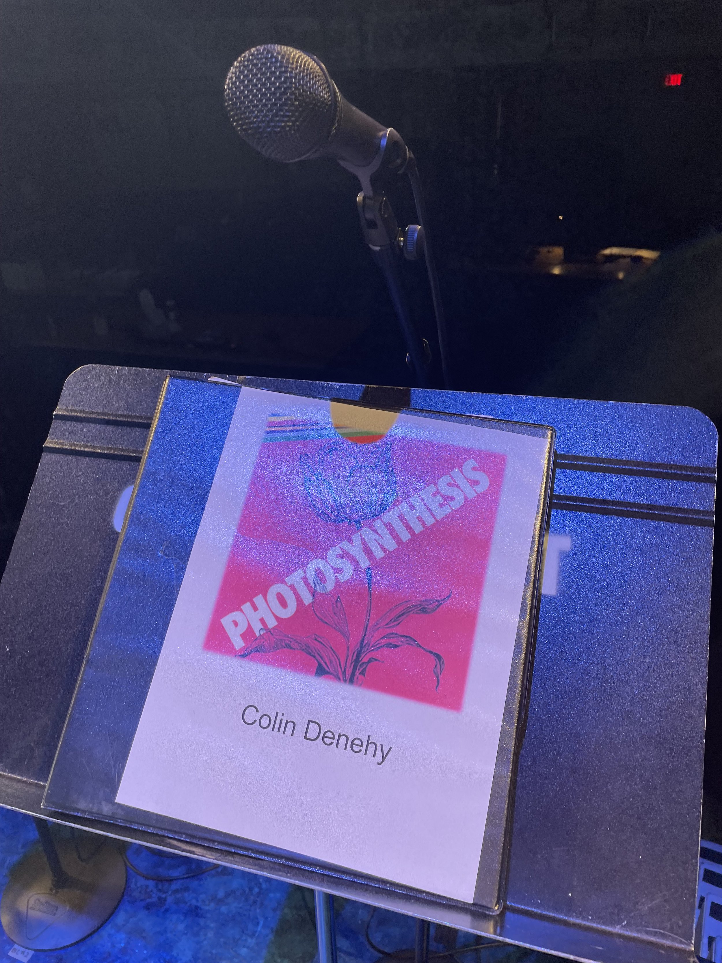 January 2024 - Colin spent two weeks in residence at The Goodspeed Opera House in East Haddam, CT developing and performing a new musical as part of the annual Goodspeed Festival of New Musicals. He was a part of the debut of "Photosynthesis" by Clau