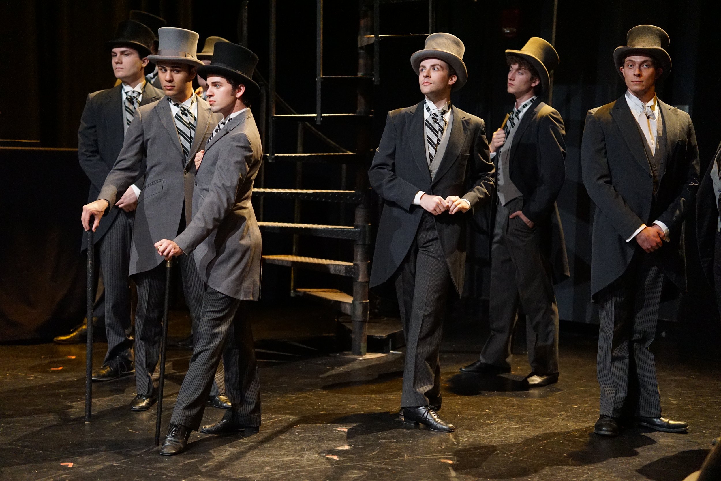 April 2024 - Colin appeared in his final show at The Hartt School as Cockney Quartet/Ensemble in My Fair Lady, directed by Michael Fling and choreographed by Ralph Perkins.