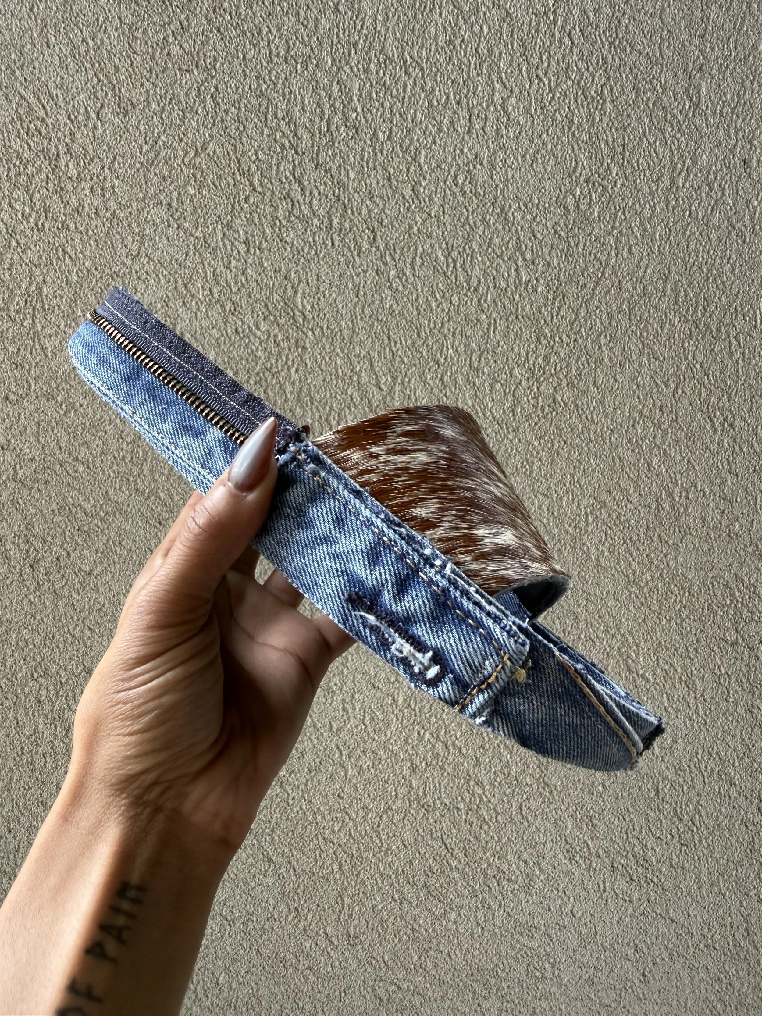 Cowhide Denim