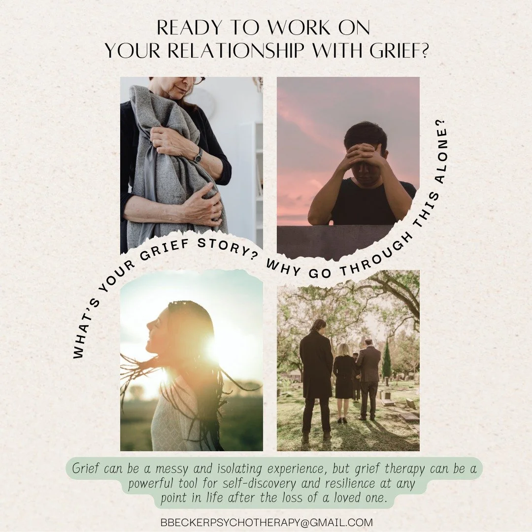Grief is a complex and deeply personal experience, often leaving us feeling lost and overwhelmed. If you're struggling with the loss of a loved one, please know that you don't have to carry this burden alone. Grief therapy provides a safe and support