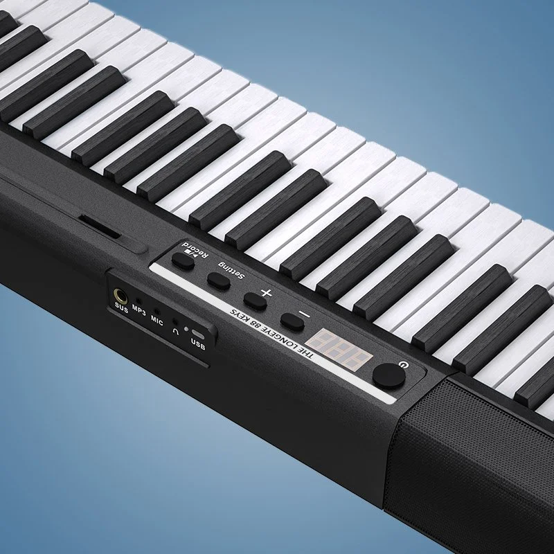 longeye 88keys キーボード Amazon.com: Longeye Digital Piano 88 Keys Wood Piano Keyboard Semi