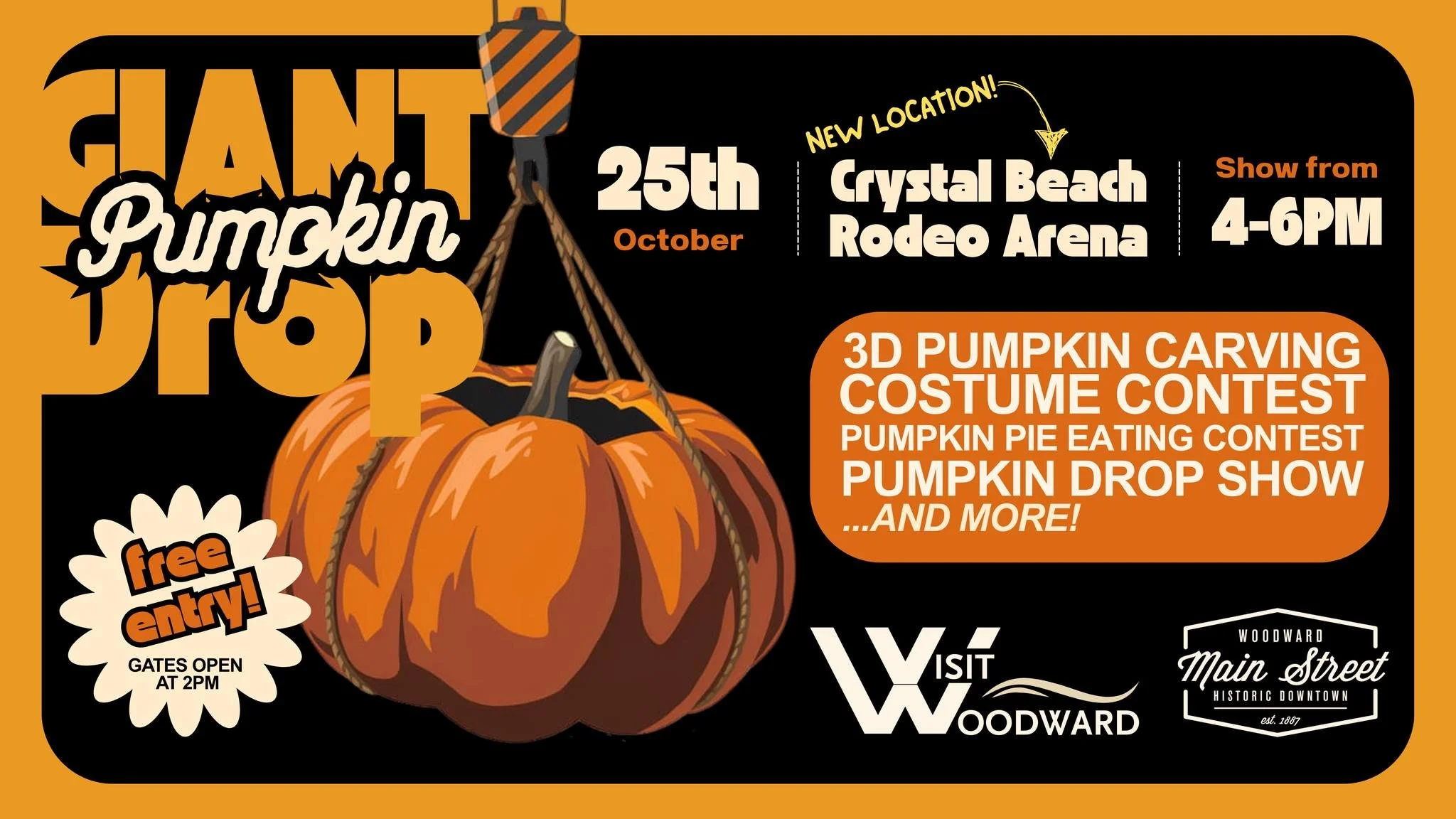 Woodward's Giant Pumpkin Drop