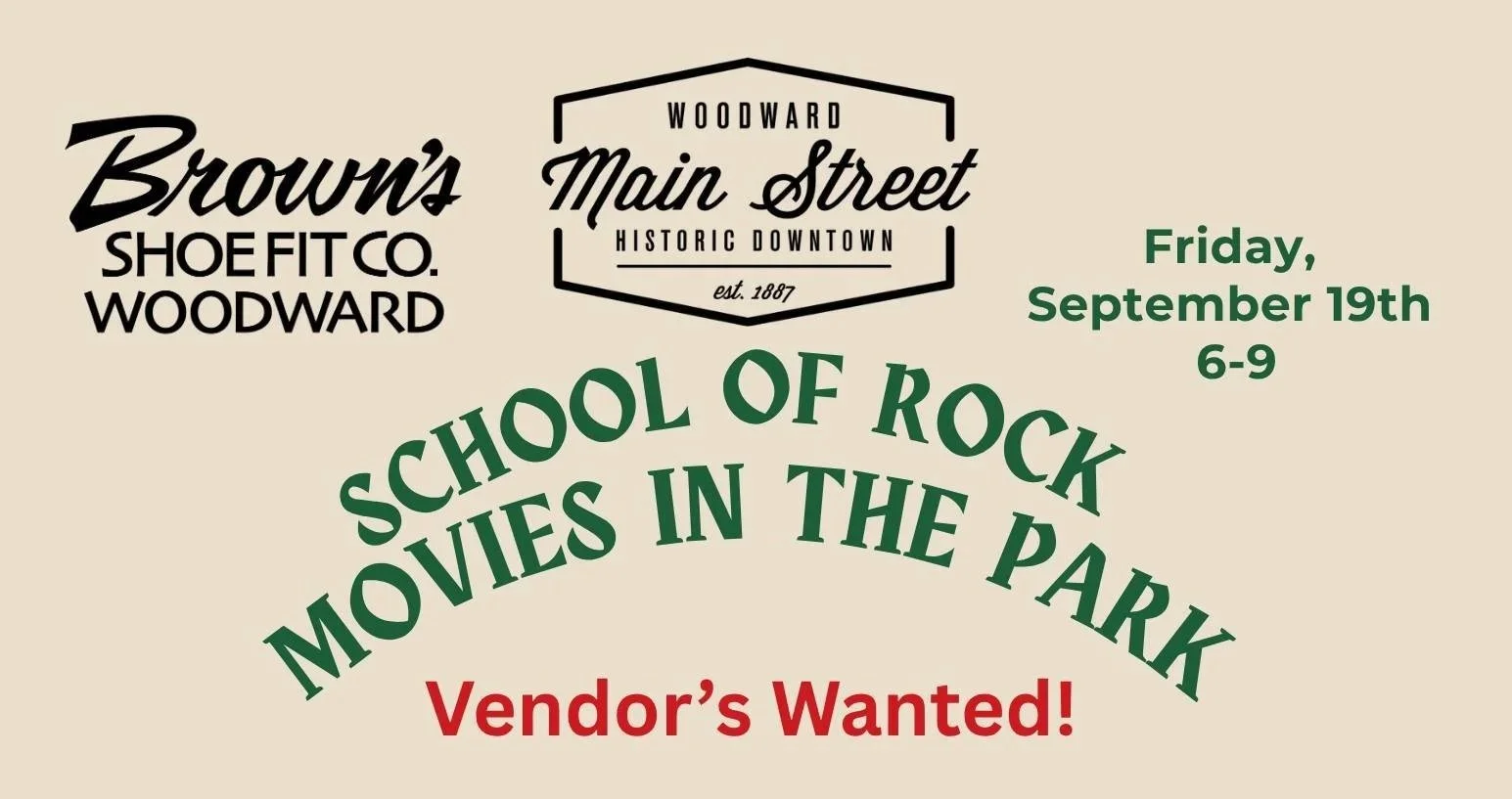 Movie in the Park: School of Rock!