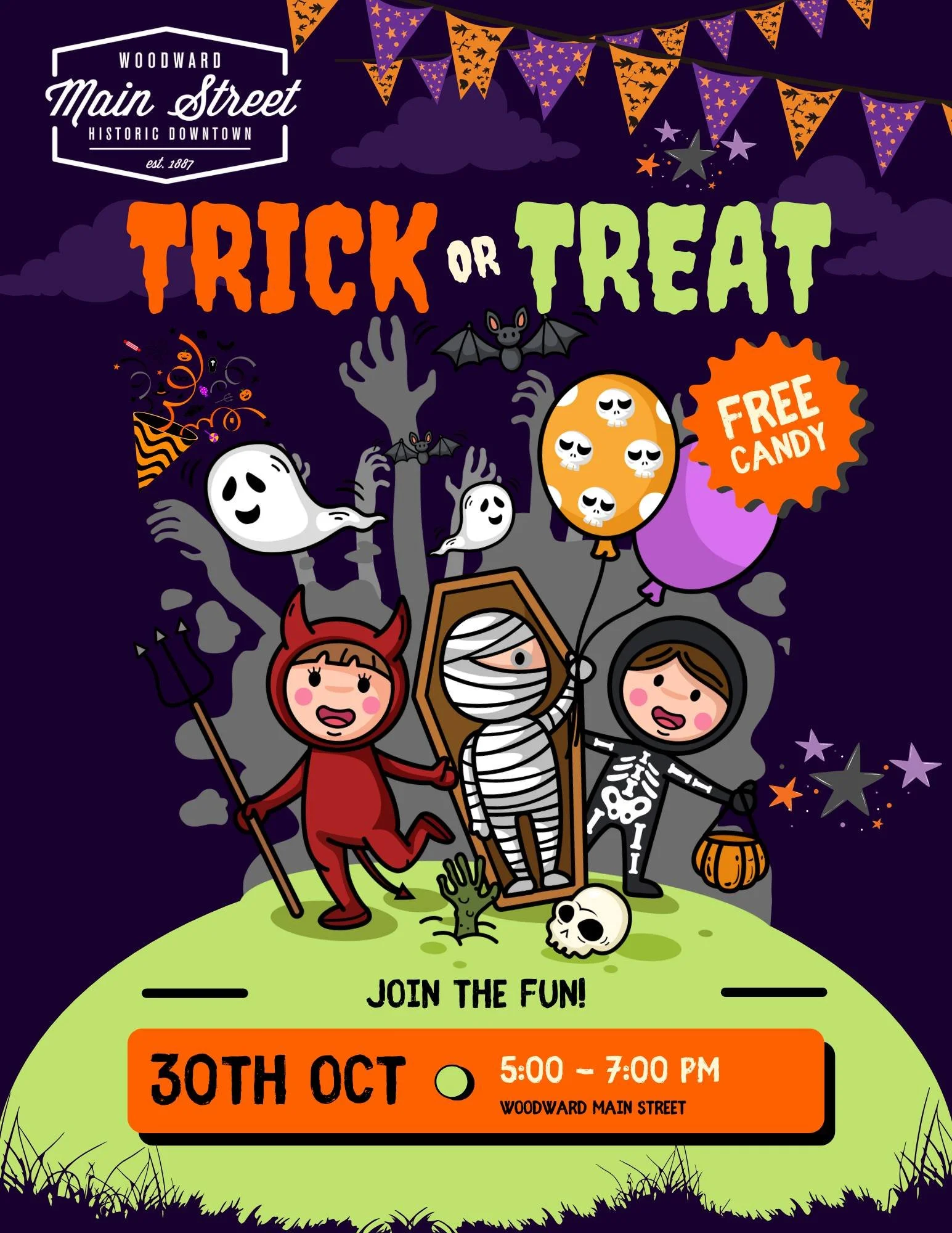 Main Street Trick or Treat