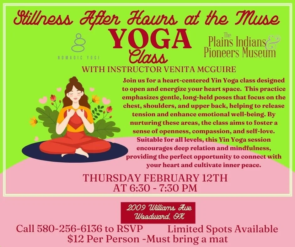 Stillness After Hours at the Muse Yoga Class