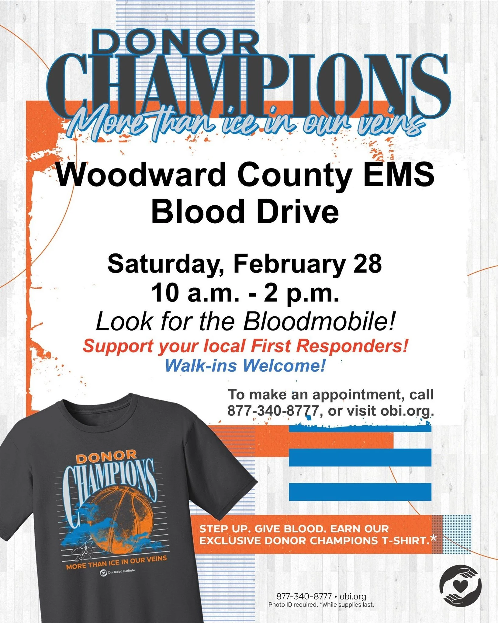 Woodward County EMS Blood Drive