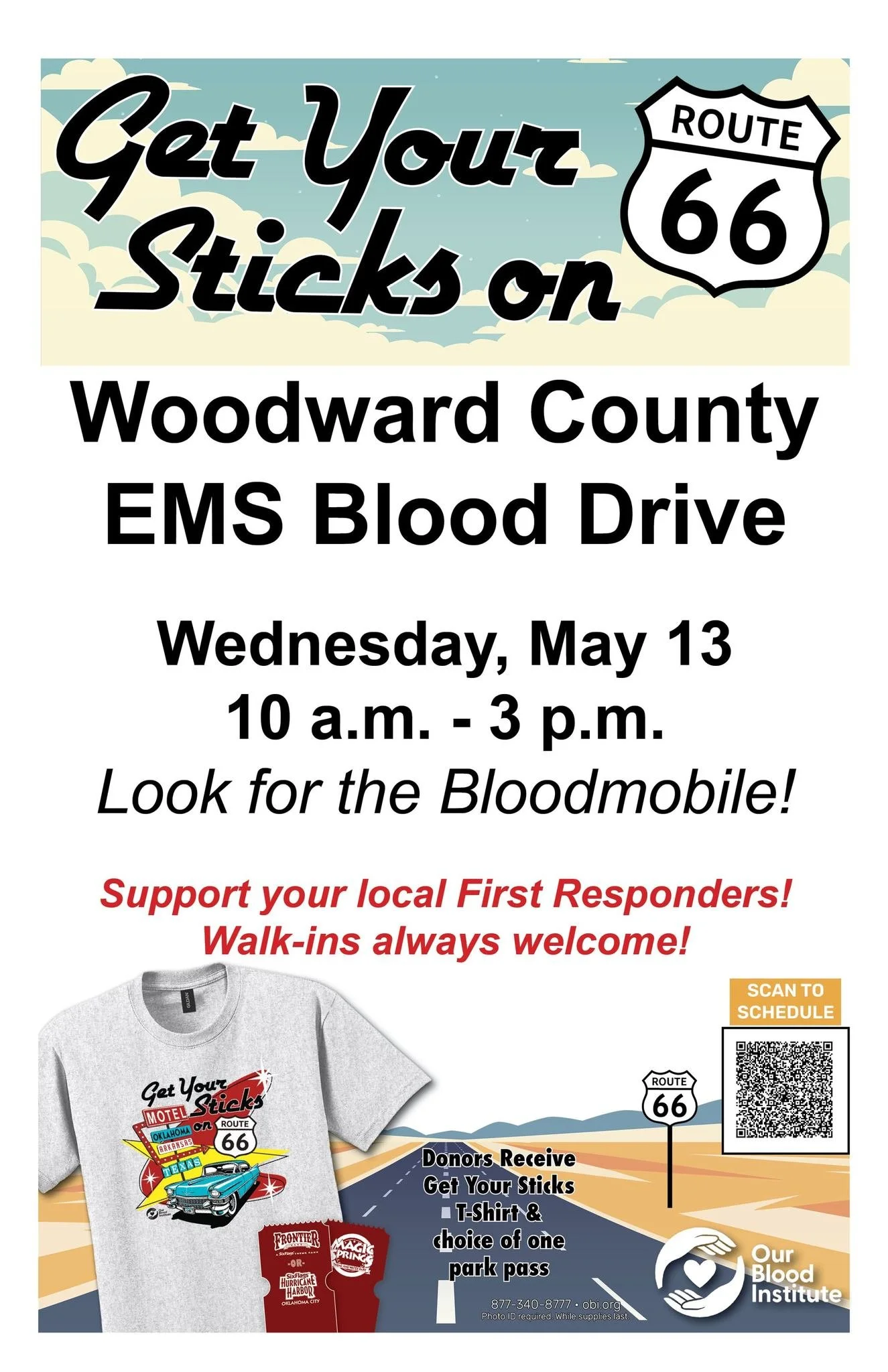 Woodward County EMS Blood Drive
