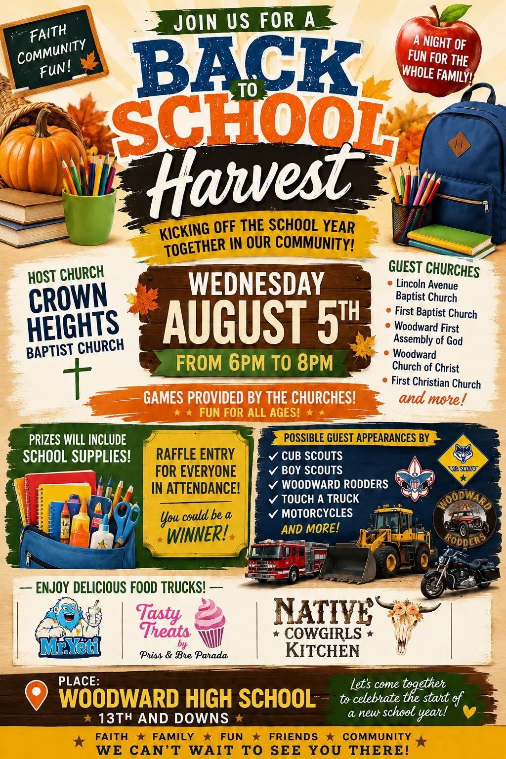 Back to School Harvest