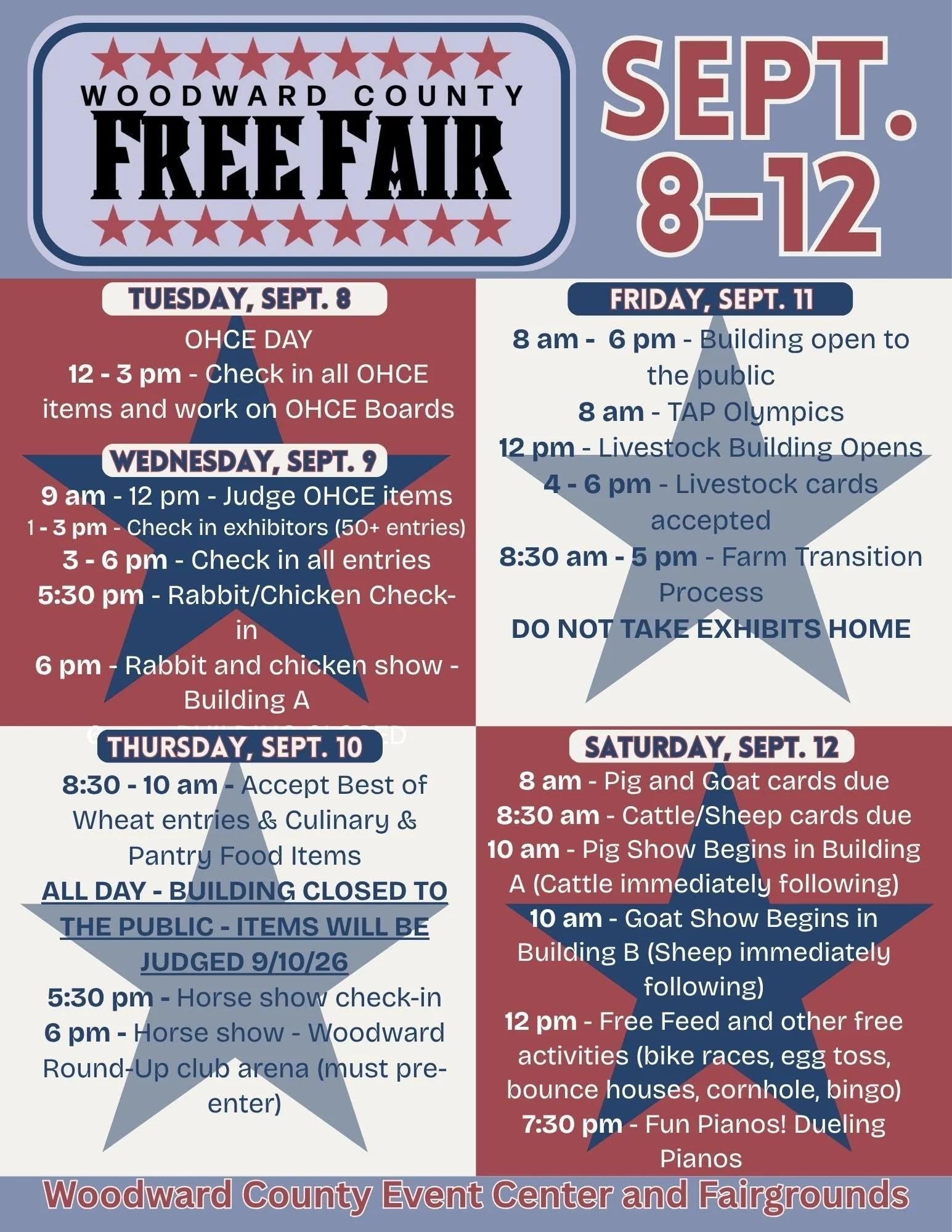 Woodward County Free Fair