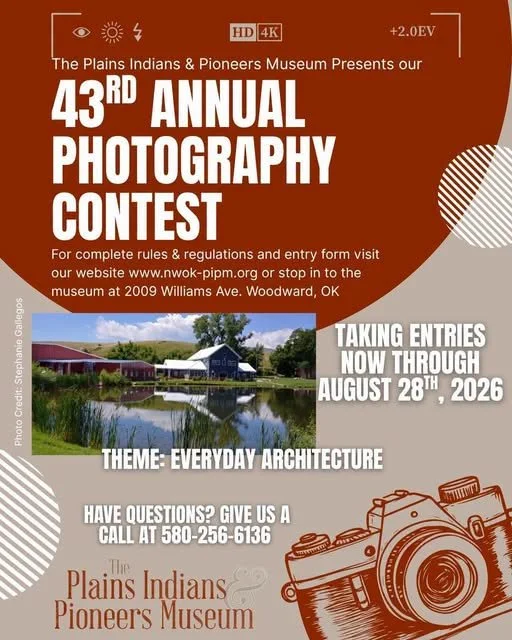 43rd Annual Plains, Indians &amp; Pioneers Museum Photography Contest