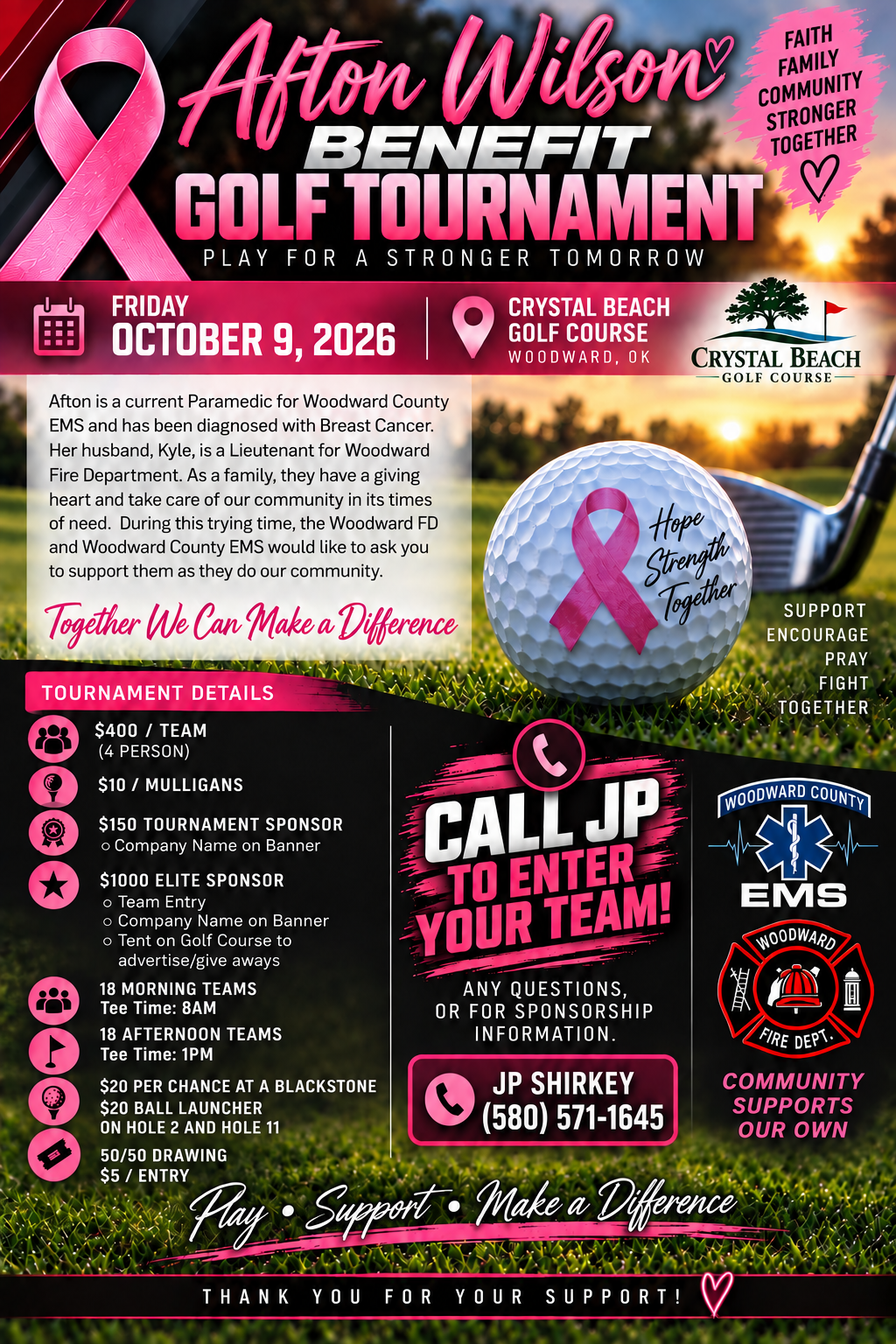 Afton Wilson Benefit Golf Tournament