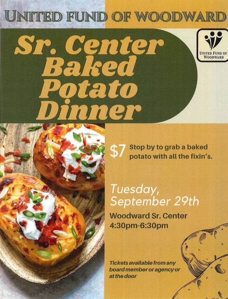 United Fund of Woodward Baked Potato Dinner