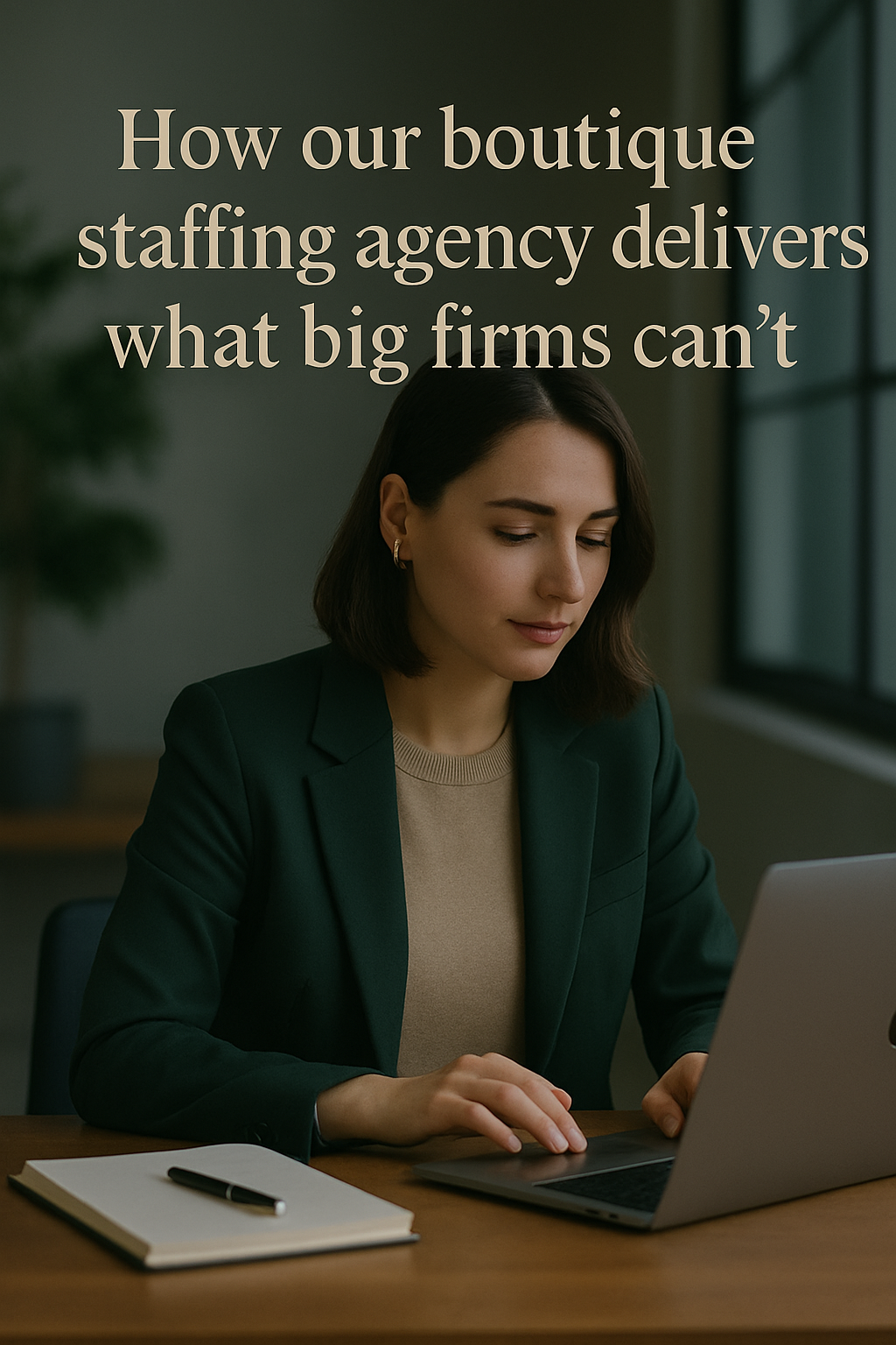The Personal Difference: How Our Boutique Staffing Agency Delivers What Big Firms Can’t