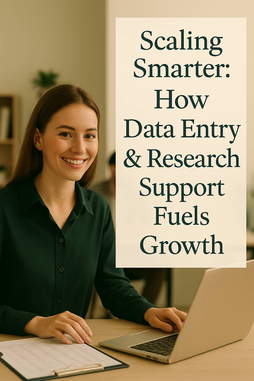 Scaling Smarter: How Data Entry & Research Support Fuels Growth