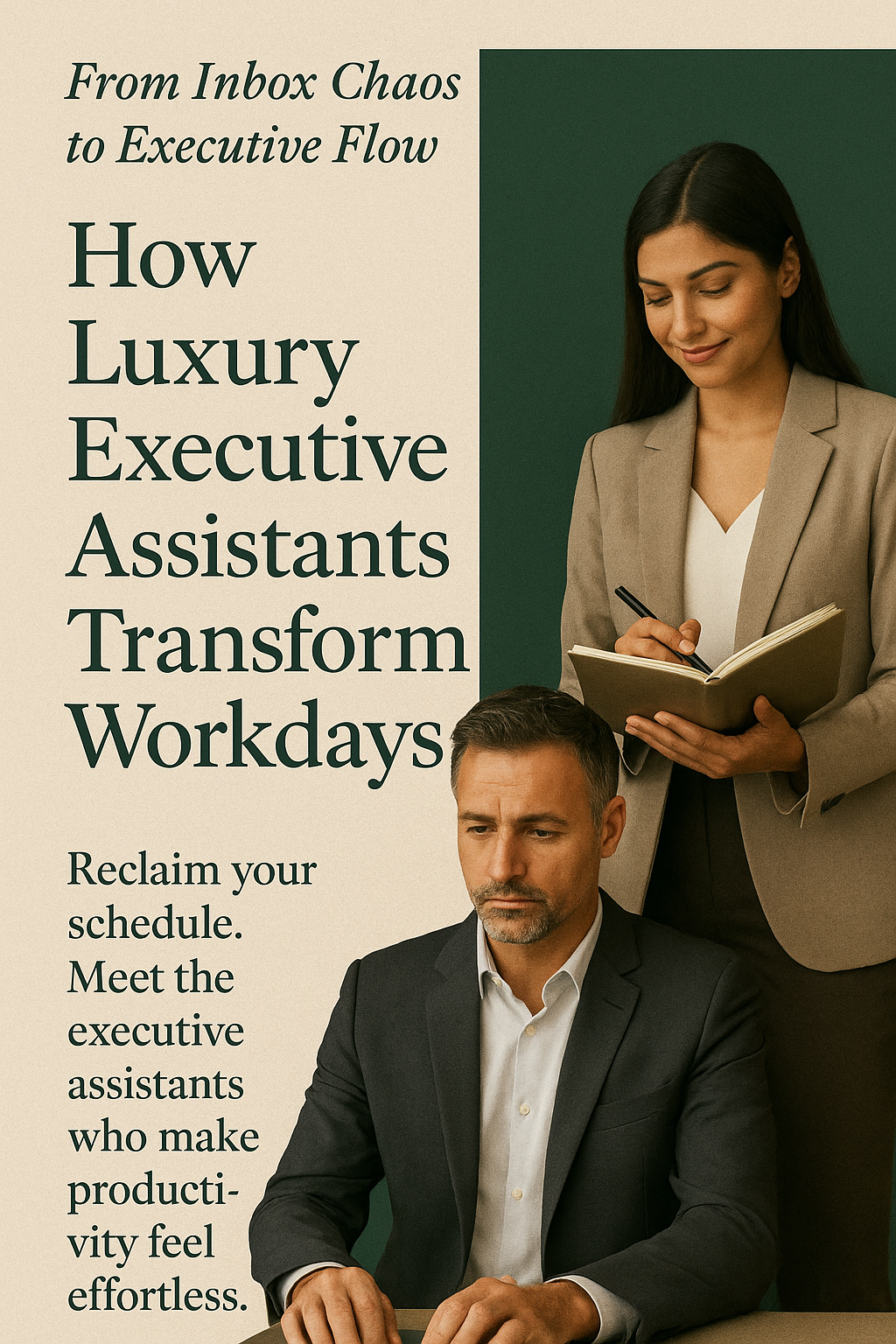 From Inbox Chaos to Executive Flow: How Luxury Executive Assistants Transform Workdays