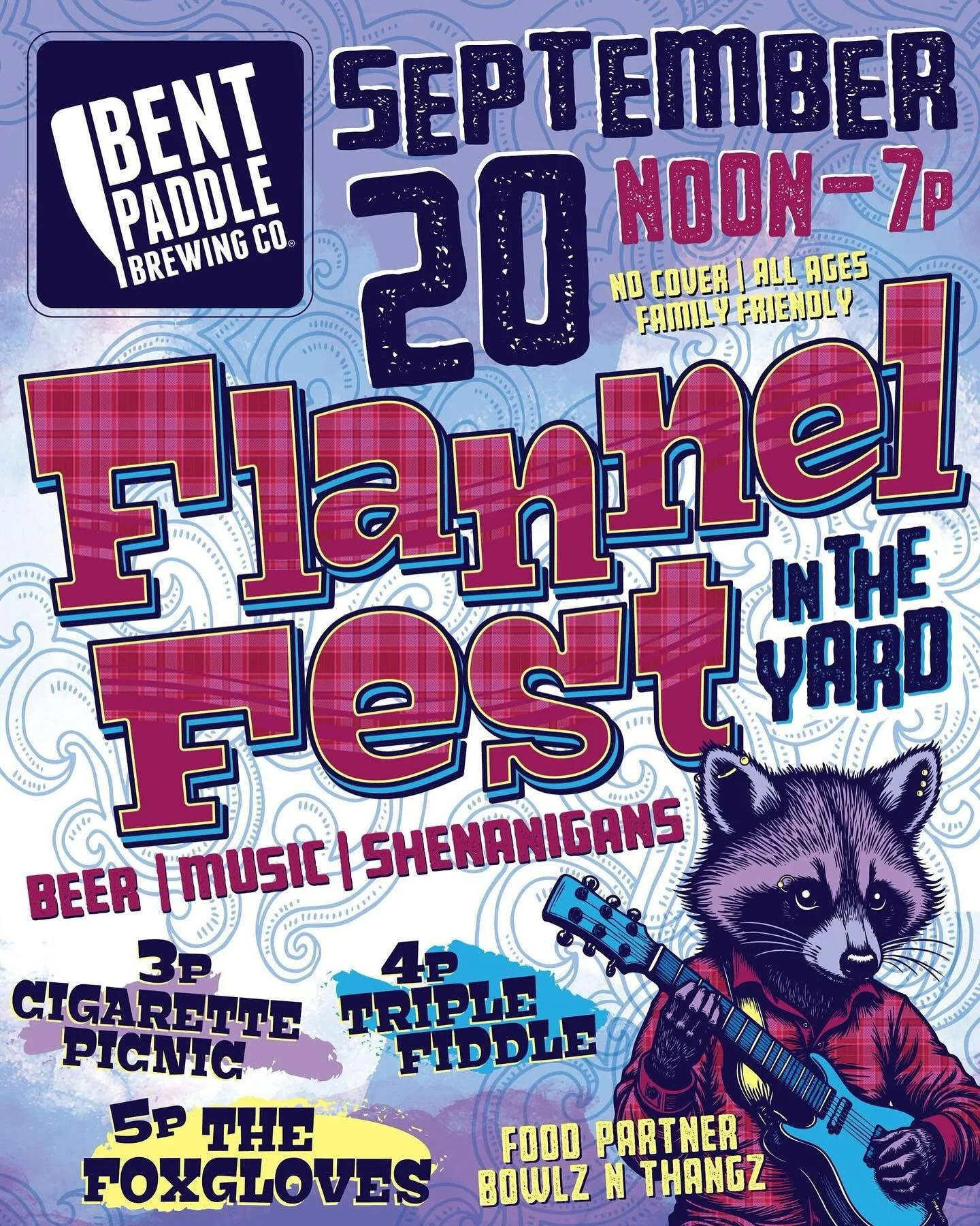 We&rsquo;re looking forward to a day of tasty brews, food, and tunes featuring an all lady lineup 💅Join @cigarettepicnic @thefoxglovesband and us at @bentpaddlebeer Flannel Fest in Duluth 9/20! No cover charge!