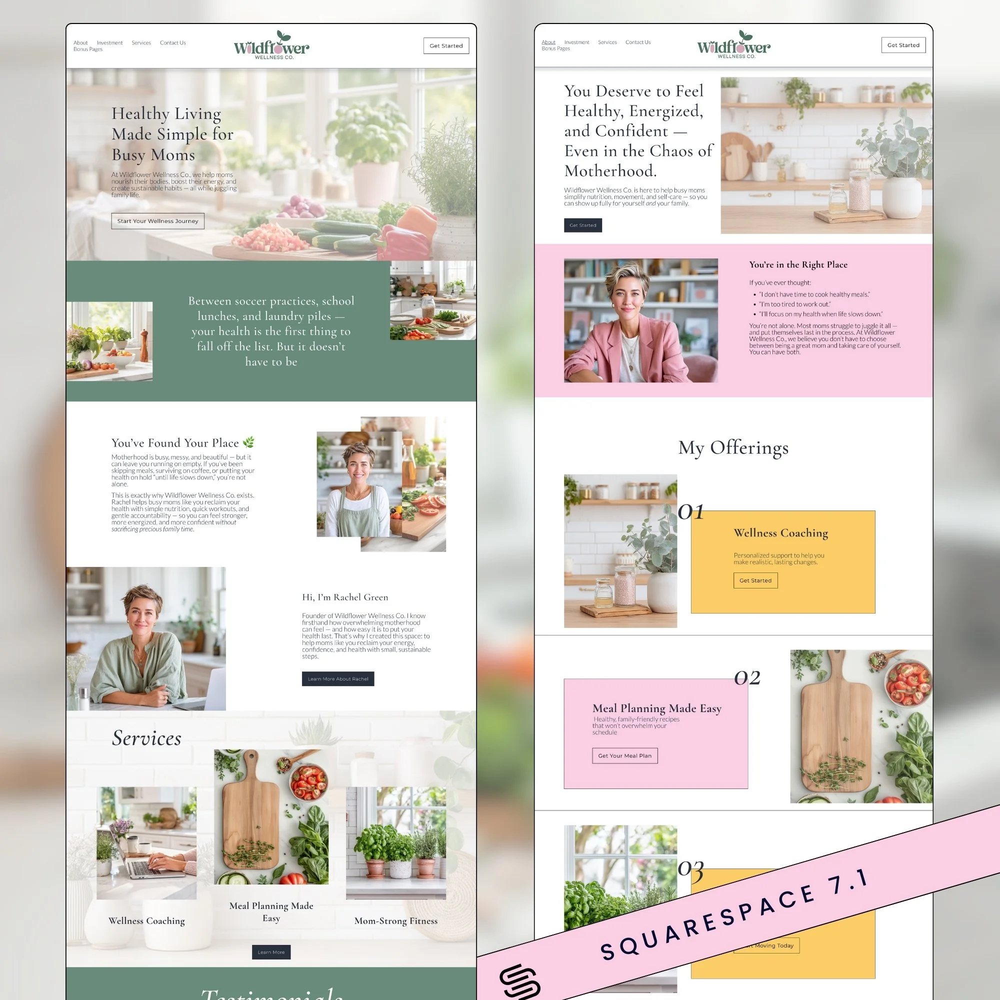 semi custom website design service