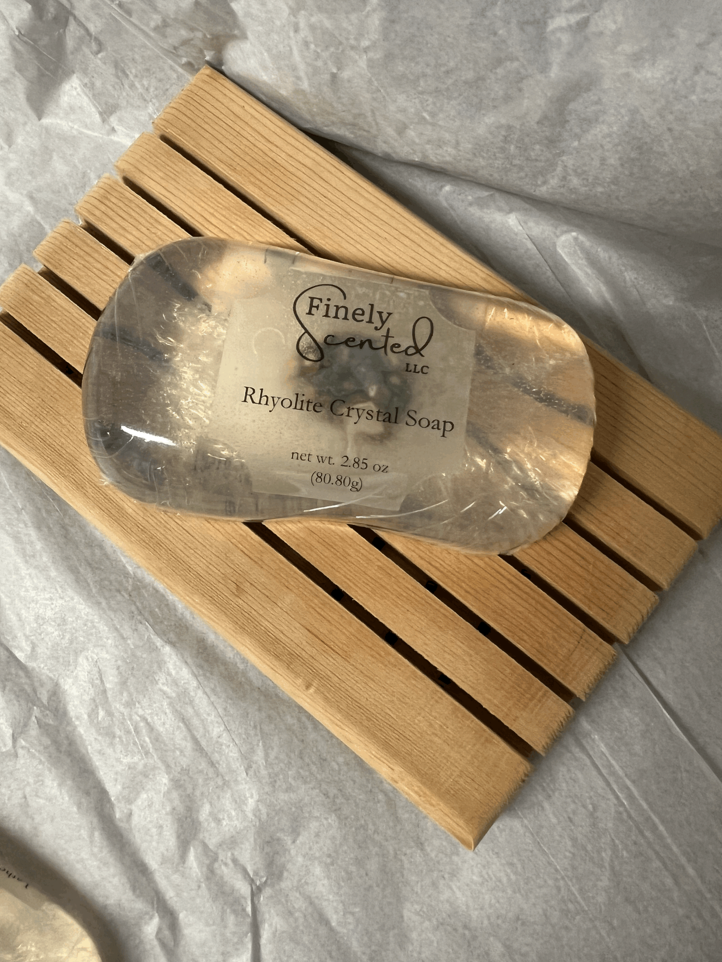 Rhyolite Crystal Soap